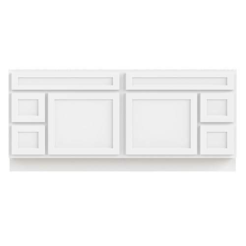 Vanity Art 72 Inch Bathroom Vanity