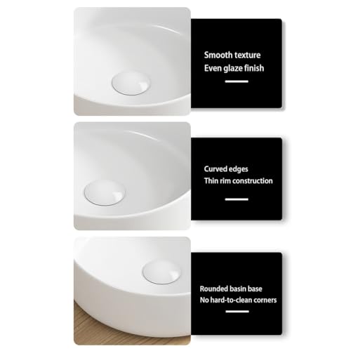 WYRNOBRX Basin Sink Bathroom Vessel view 3