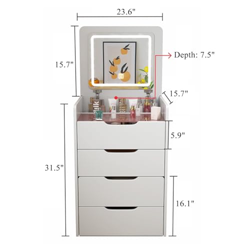 LjsJawrxen 3 in 1 Vanity view 2
