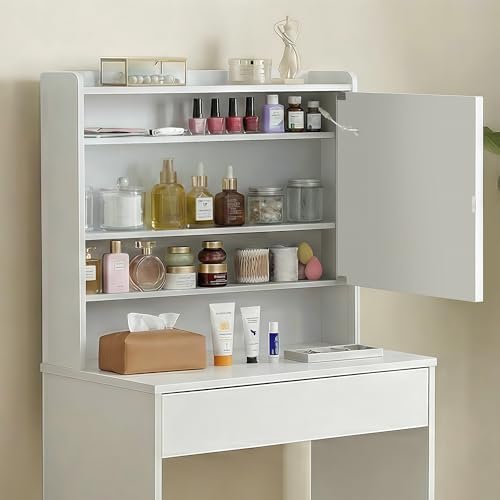 RIHHA Small Vanity Desk with view 4