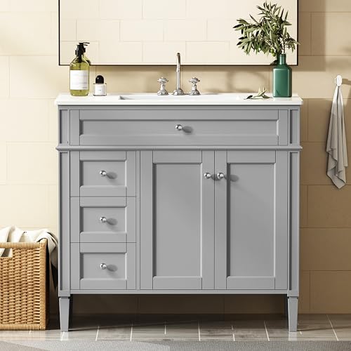 OWIPAW 36" Bathroom Vanity with