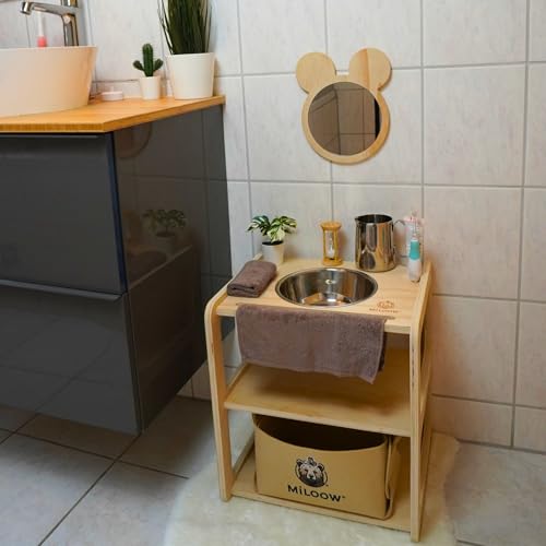 Miloow Toddler Bathroom Sink with view 2