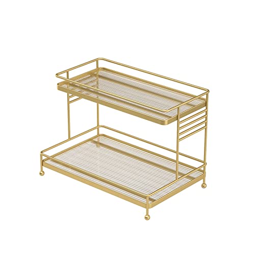 SKIHOT Bathroom Organizer Countertop 2-Tier