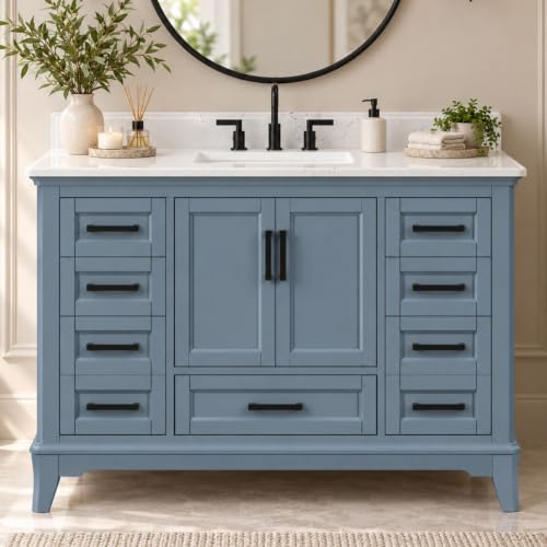 DELUXE LIVING 48 Inch Bathroom