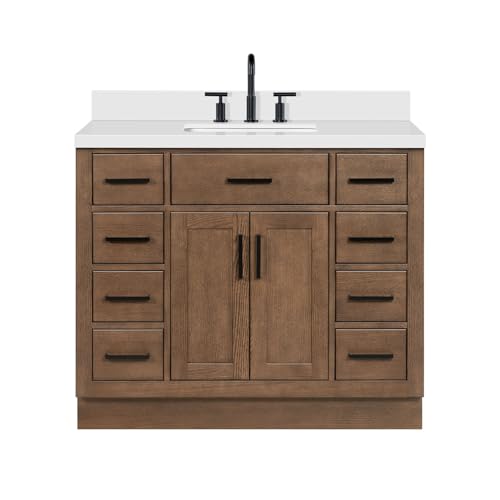 DKB Isabella 42-Inch Brown Oak view 5