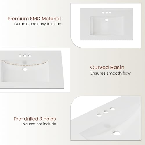 ModernMate 30" Bathroom Vanity with view 3