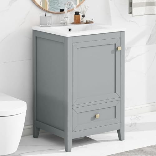 Bellemave 20-inch Bathroom Vanity with view 3