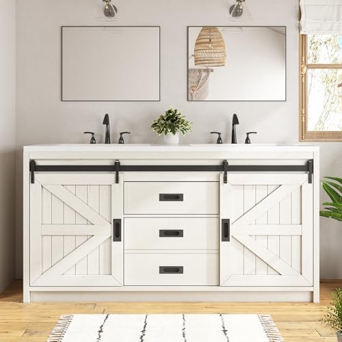 LUXOAK 60 Inch Farmhouse Sliding view 3