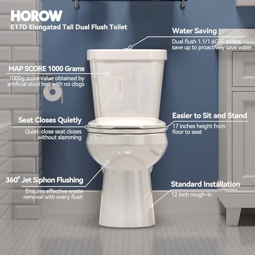 HOROW 17 Inch Comfort Height view 2
