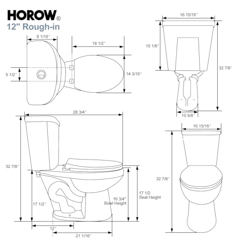 HOROW 17 Inch Comfort Height view 5