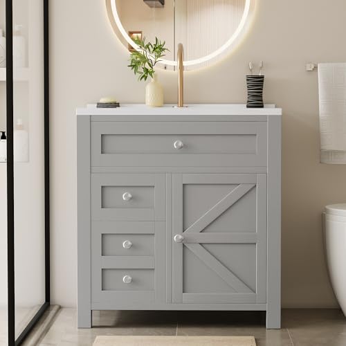 Shahoo 30" Bathroom Vanity with