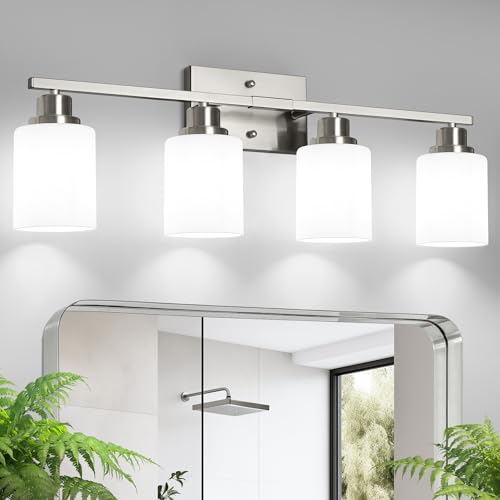 Ascher Bathroom Light Fixtures 4-Light