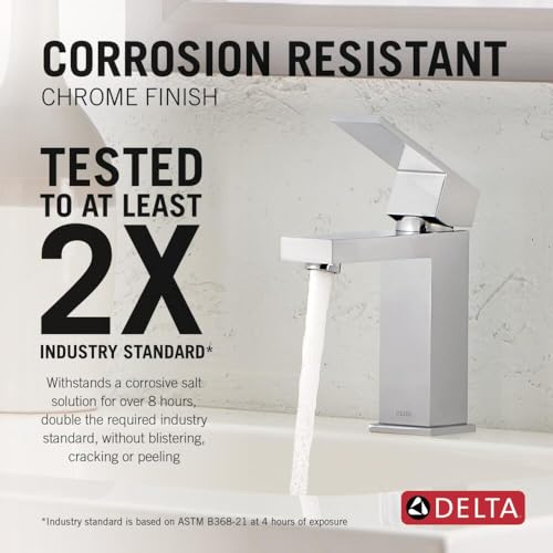 Delta Modern Matte Black Bathroom view 2