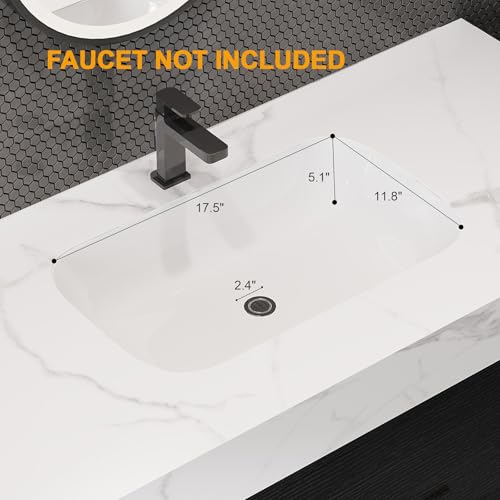 Glintee 40" Modern Floating Bathroom view 2