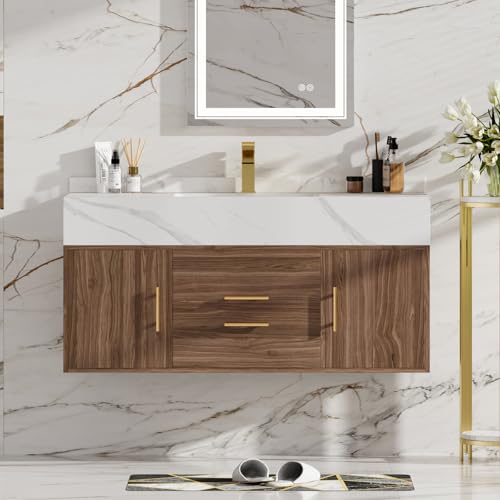 homary 39.4 inch Floating Bathroom