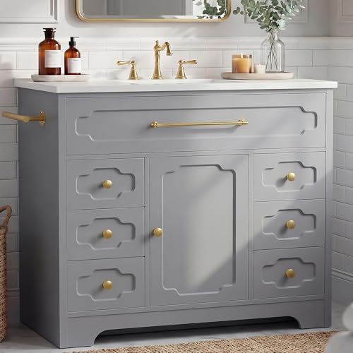 YESHOMY 36 Inch Bathroom Vanity