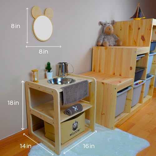 Miloow Toddler Bathroom Sink with view 4