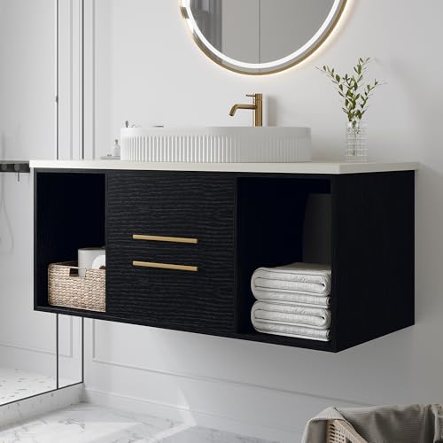 Glintee 40" Modern Floating Bathroom view 5