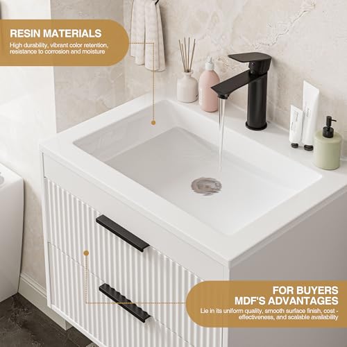 24 Inches Modern MDF Bathroom view 4