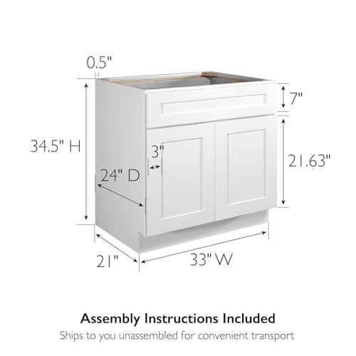 Design House Brookings Shaker Unassembled view 3