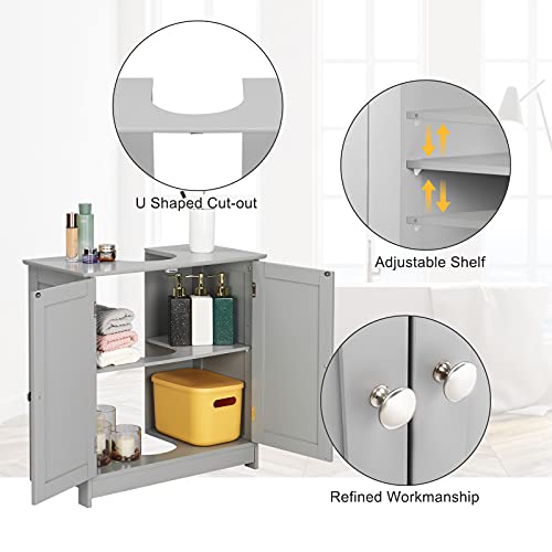 Bonnlo Pedestal Under Sink Storage view 5
