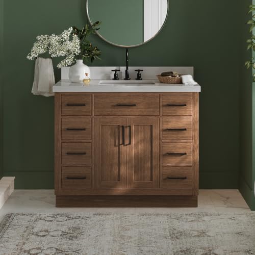 DKB Isabella 42-Inch Brown Oak