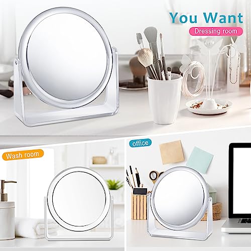 MKUMIR 15X Vanity Mirror Makeup view 5