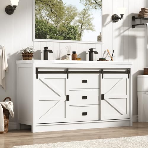 Double Bathroom Vanity with Sink