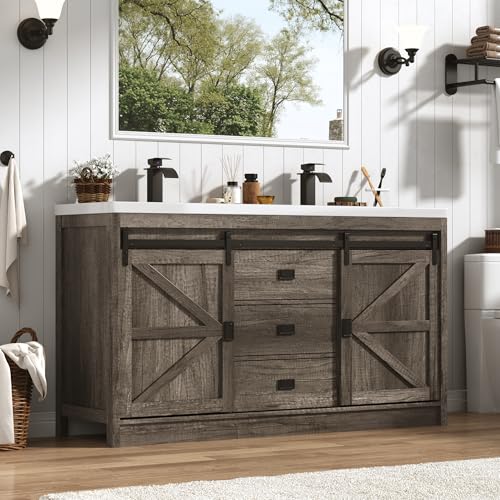 Double Bathroom Vanity with Sink