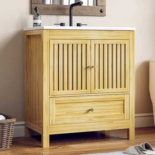 ELEVACHIC 30" Bathroom Vanity with view 4