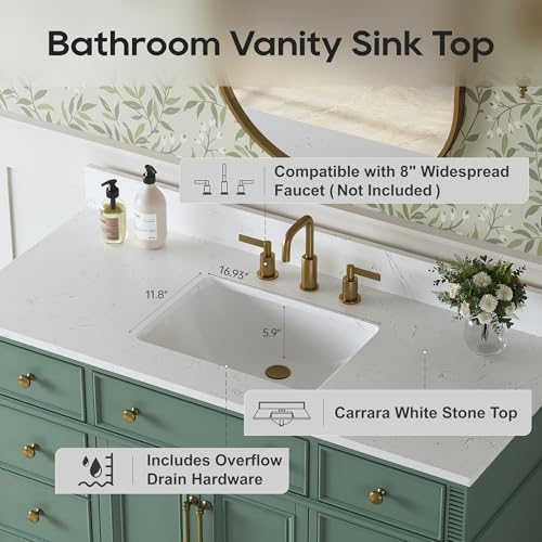 DELUXE LIVING 48" Bathroom Vanity view 3